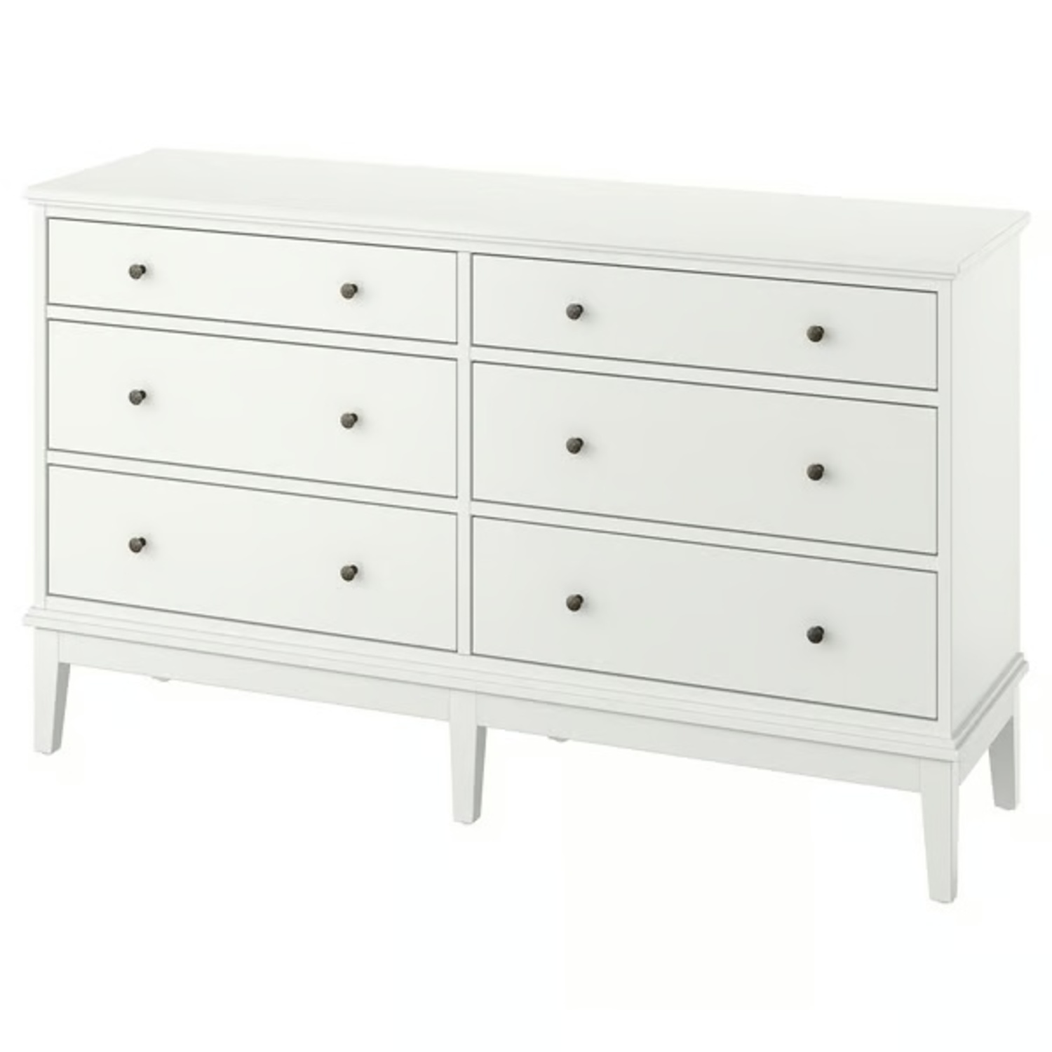 IKEA Idanäs 6-Drawer Dresser White Dresser - image-7