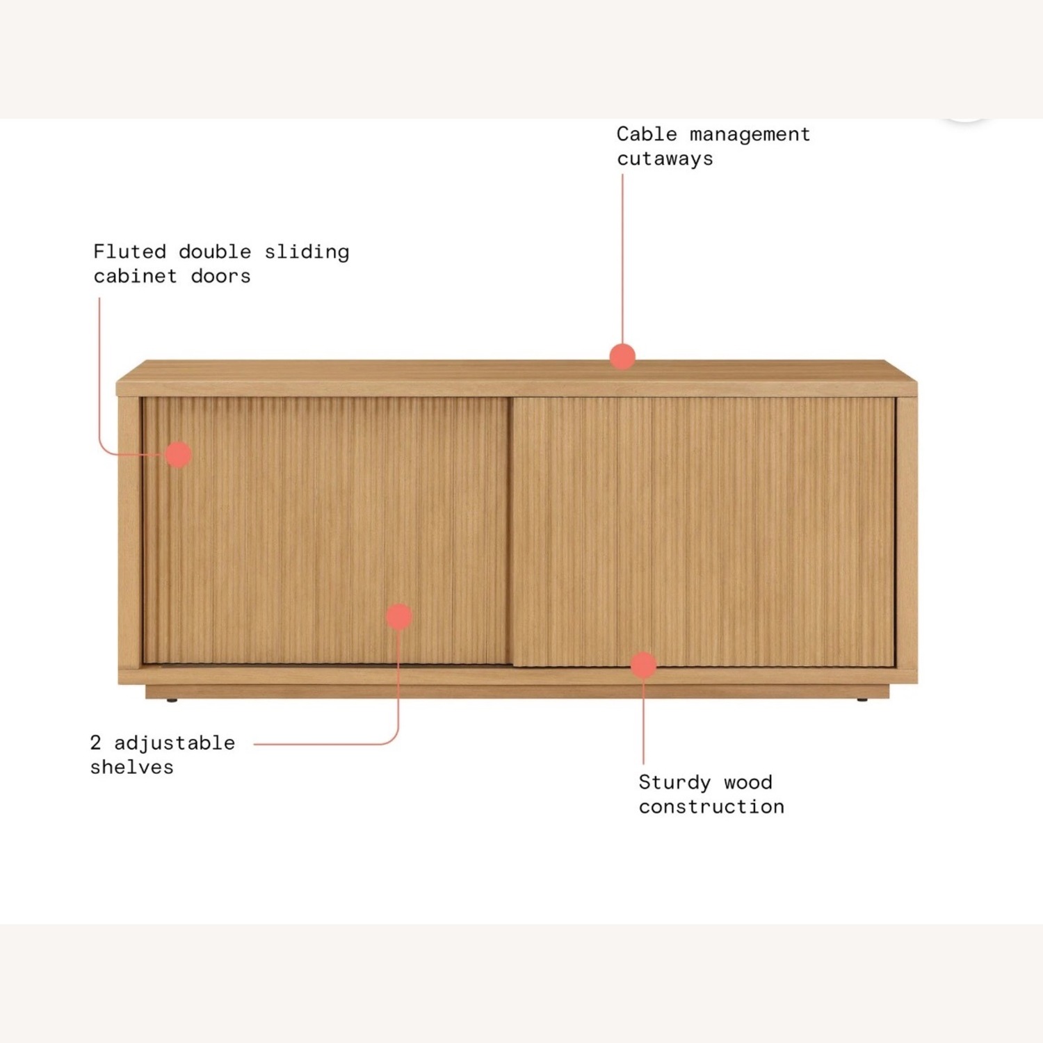 Walmart TV Stand - image-3