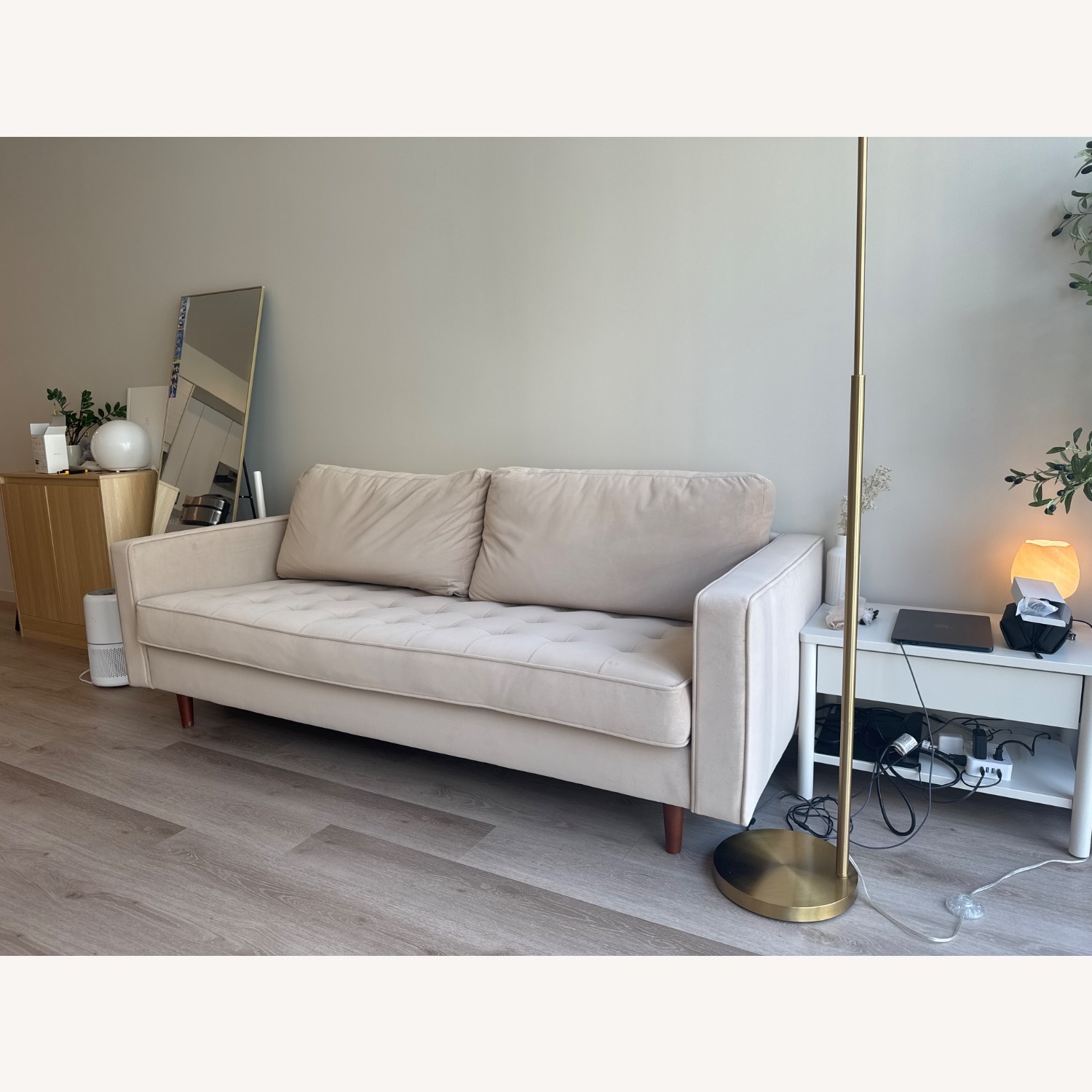 AllModern Natural Loveseat - image-2