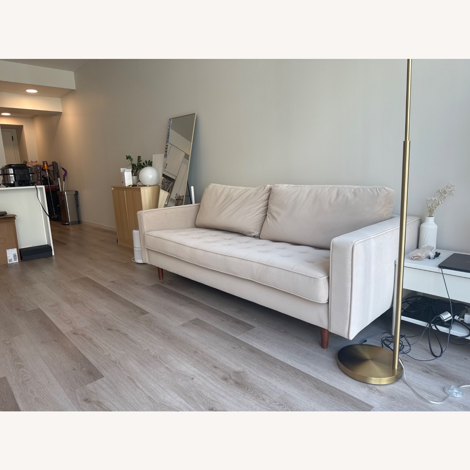 AllModern Natural Loveseat - image-3
