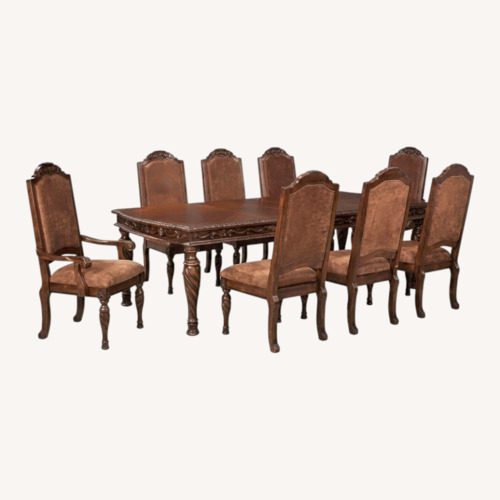 Used Ashley North Shore Extendable Dining Table for sale on AptDeco