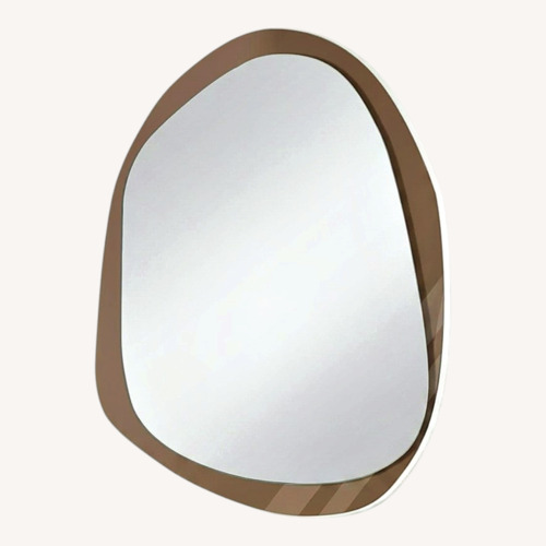 Used Wayfair Light Brown Wall Mirror for sale on AptDeco
