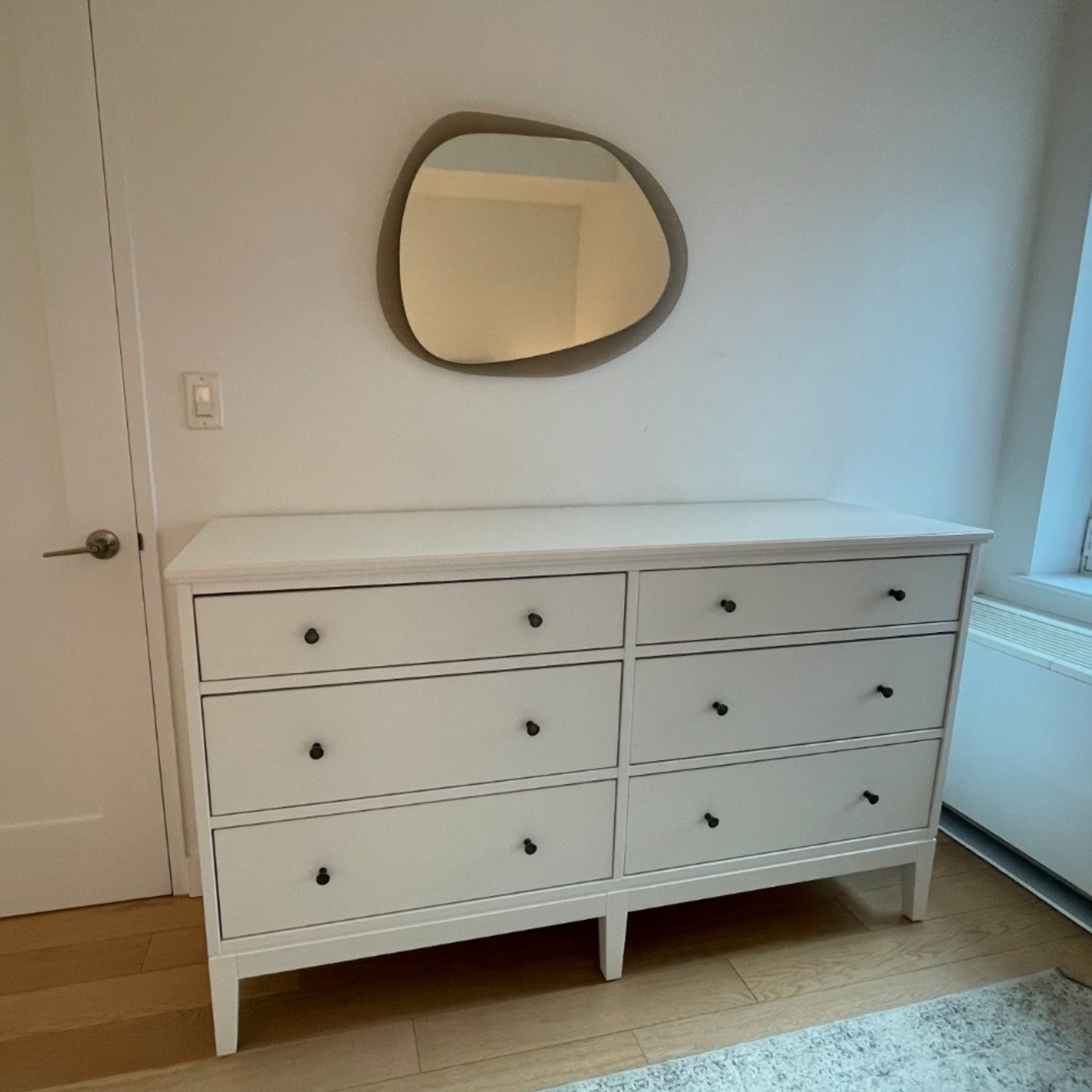 Wayfair Light Brown Wall Mirror - image-5