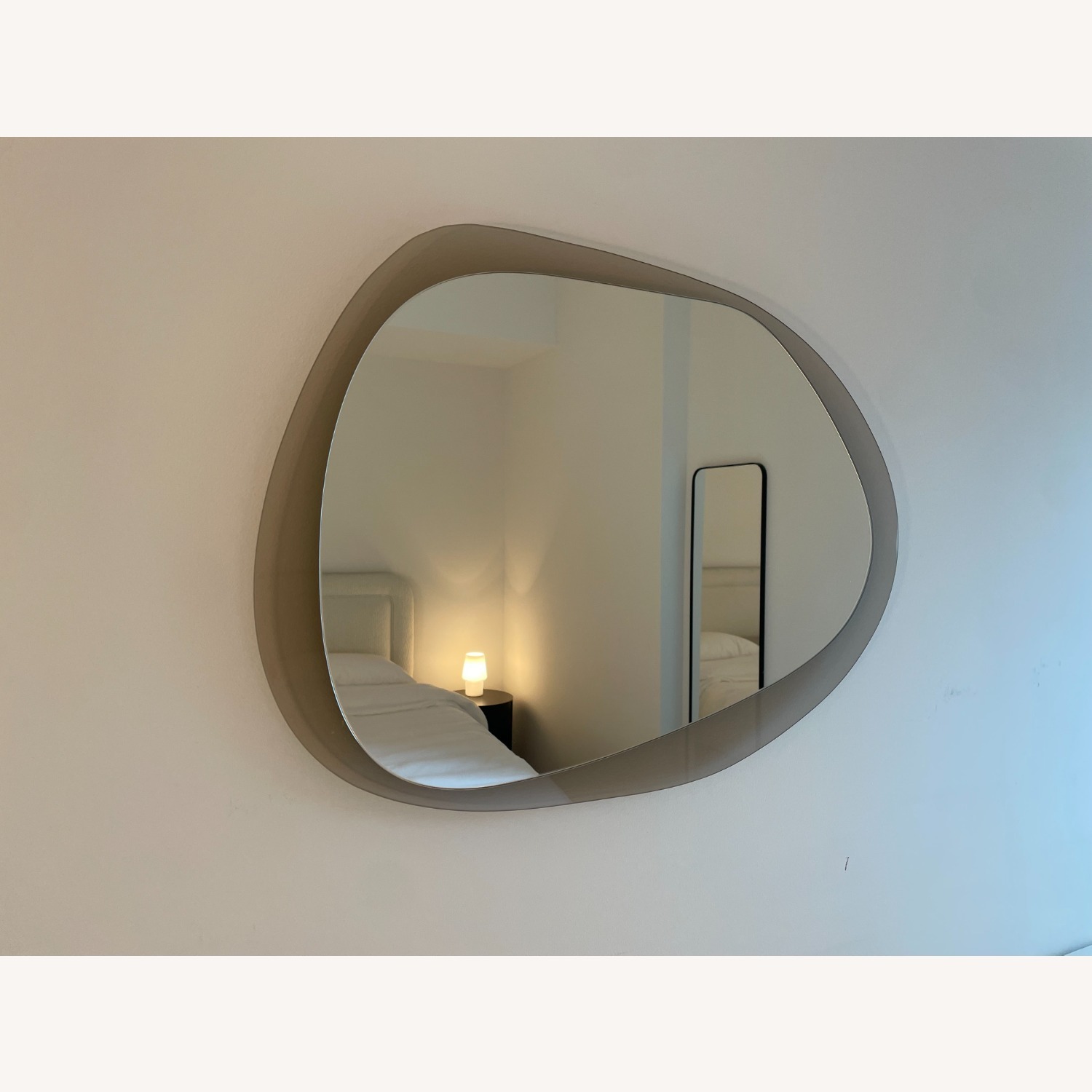 Wayfair Light Brown Wall Mirror - image-1