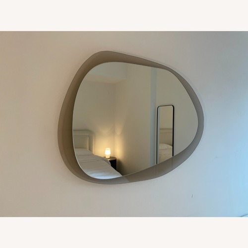 Used Wayfair Light Brown Wall Mirror for sale on AptDeco