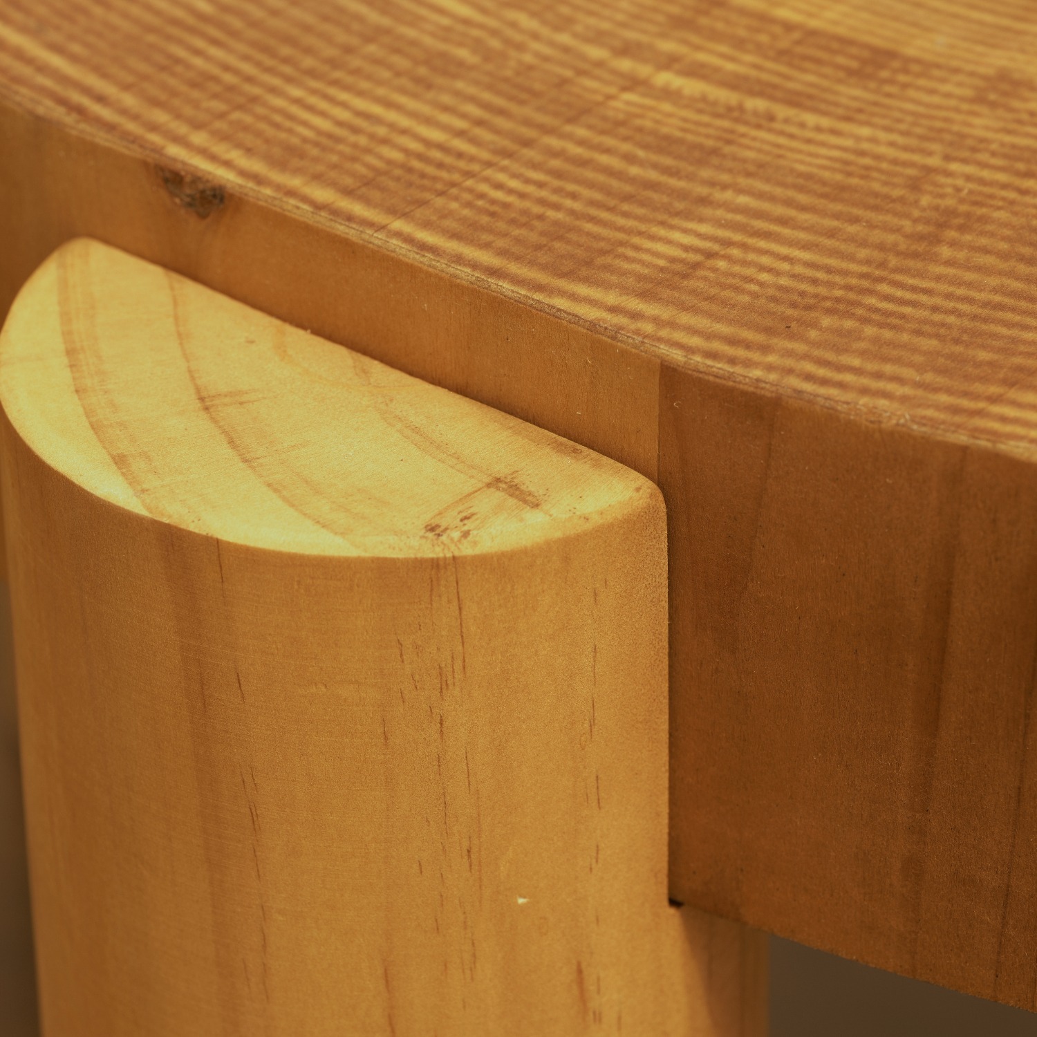 Amazon Round Wooden Coffee Table - image-5