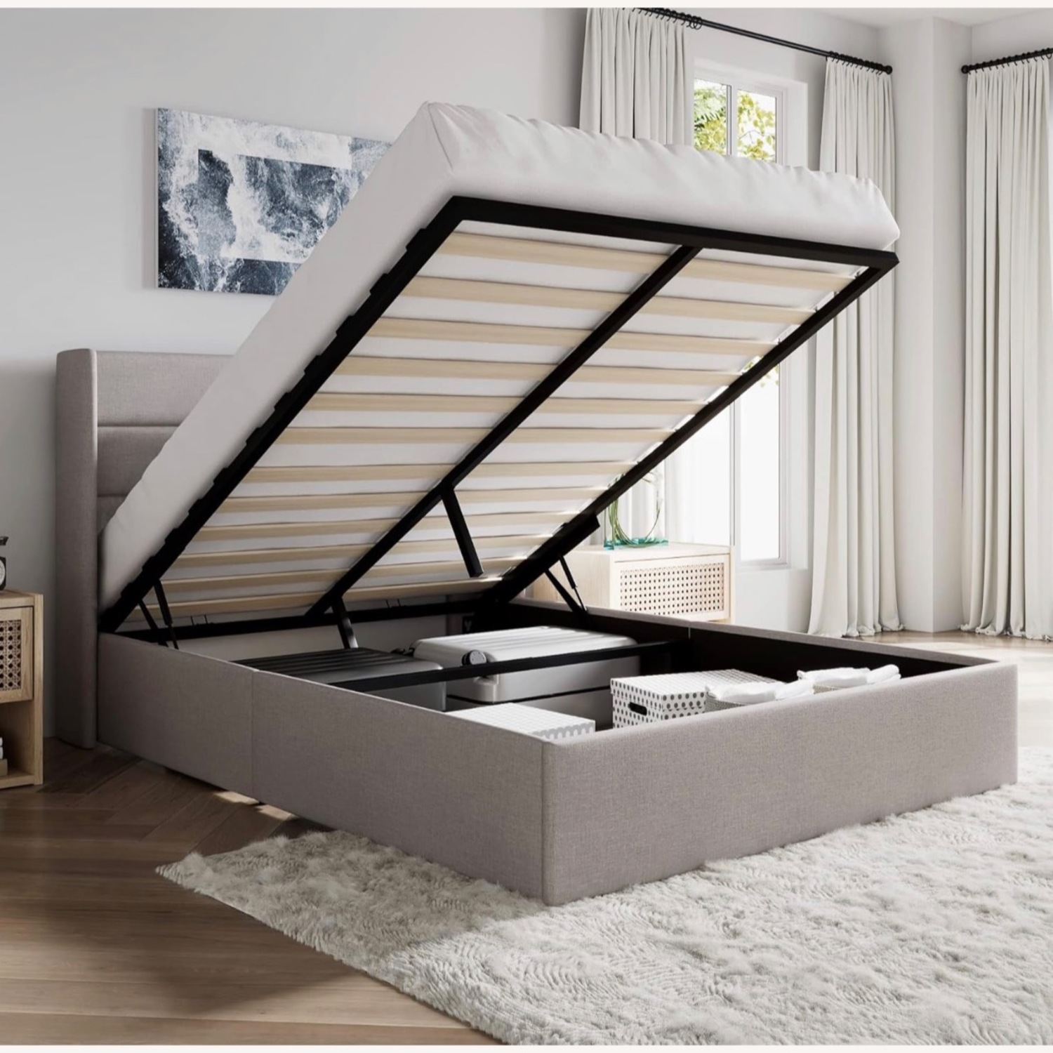 Amazon Queen Bed Frame - image-1