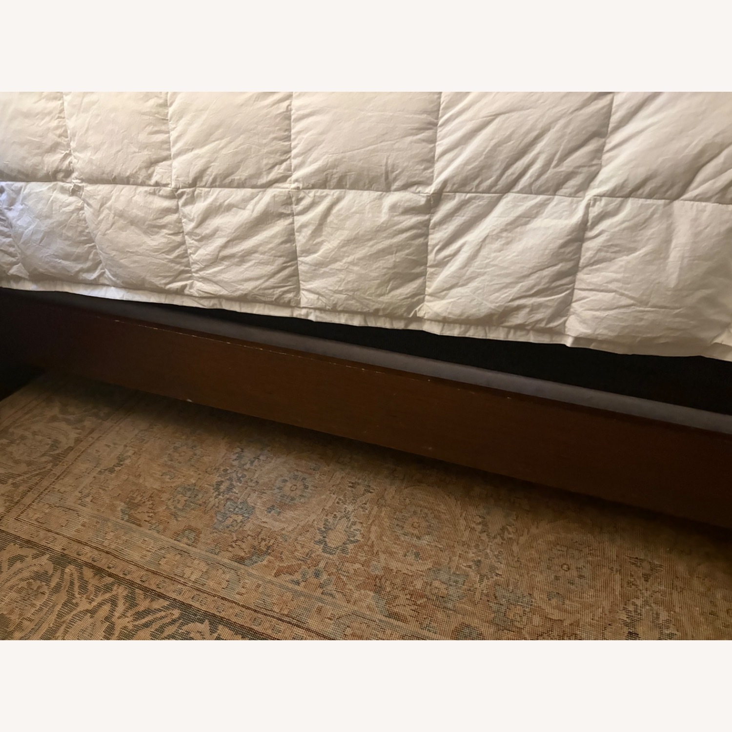 Pottery Barn Dark Brown Wood King Bed - image-4