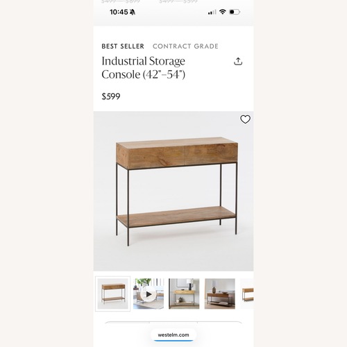 Used West Elm Sideboard for sale on AptDeco
