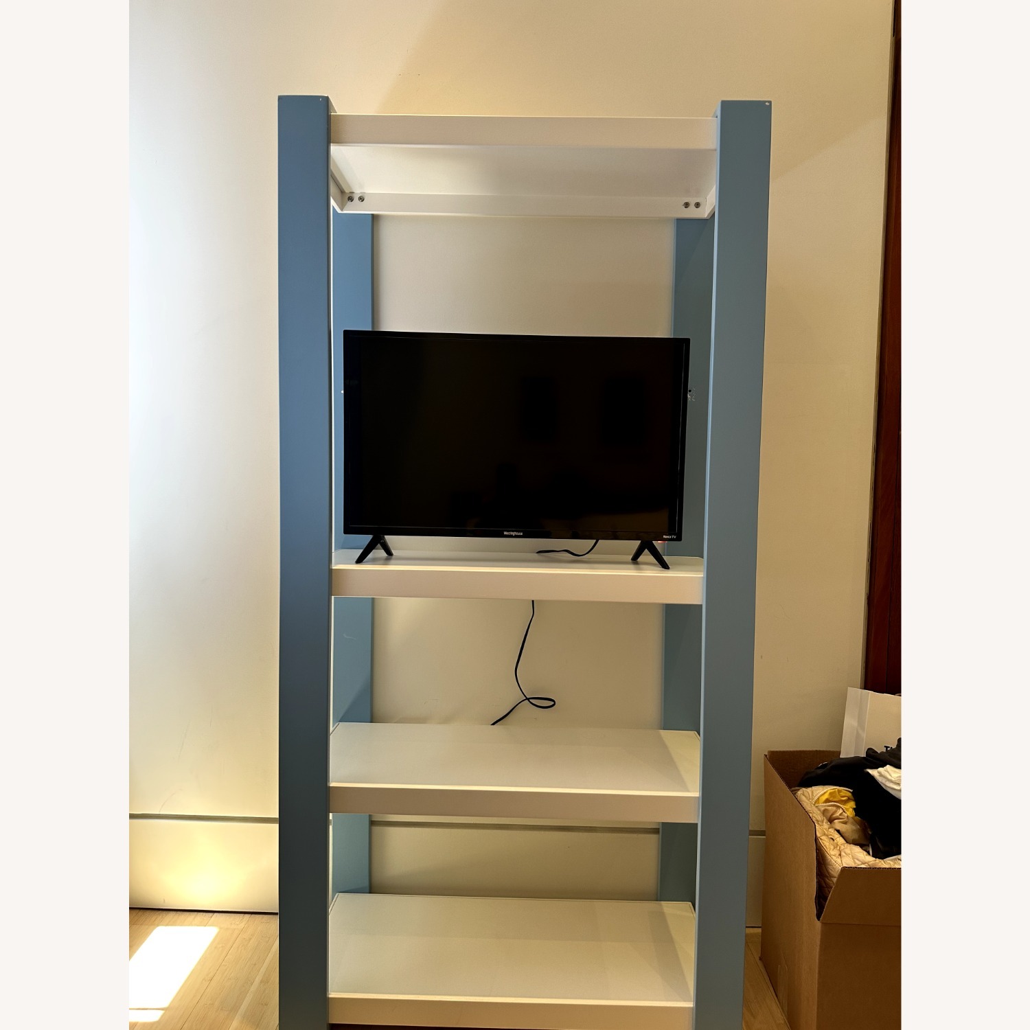 Duc Duc Austin Blue & White Bookshelf - image-8