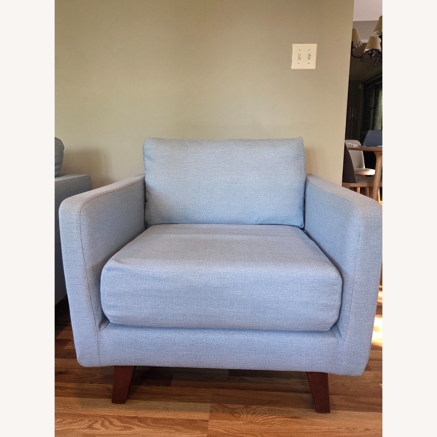 Accent Lounge Chairs Arctic Blue - image-2