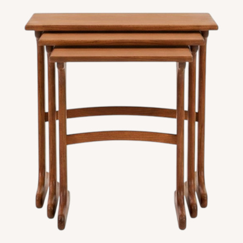 Used  G Plan Vintage Mid Century Teak Nesting Tables for sale on AptDeco