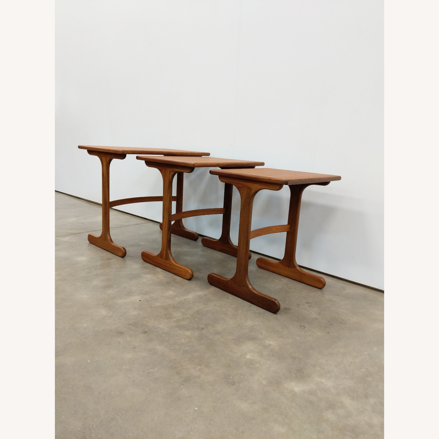 G Plan Vintage Mid Century Teak Nesting Tables - image-3