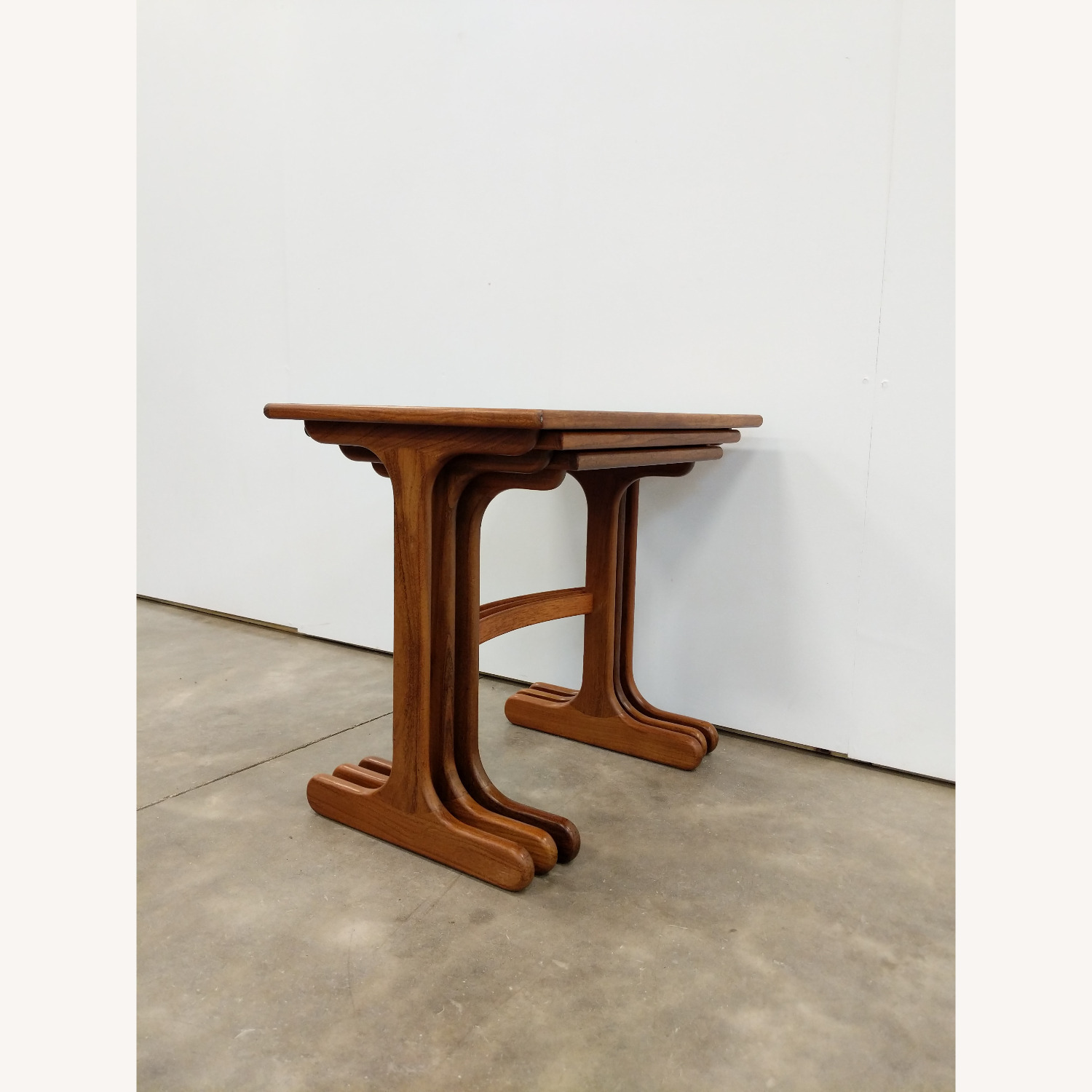 G Plan Vintage Mid Century Teak Nesting Tables - image-8