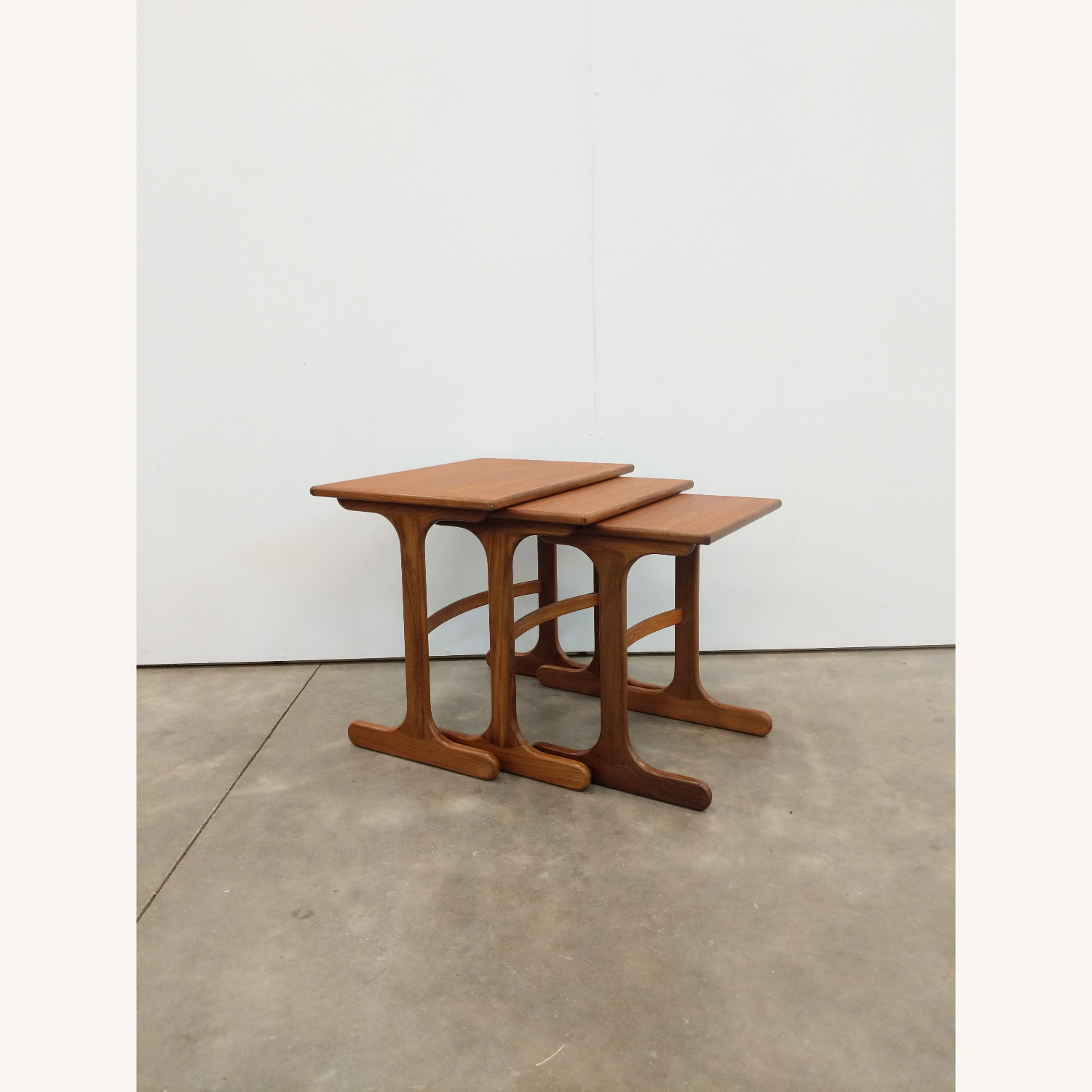 G Plan Vintage Mid Century Teak Nesting Tables - image-1