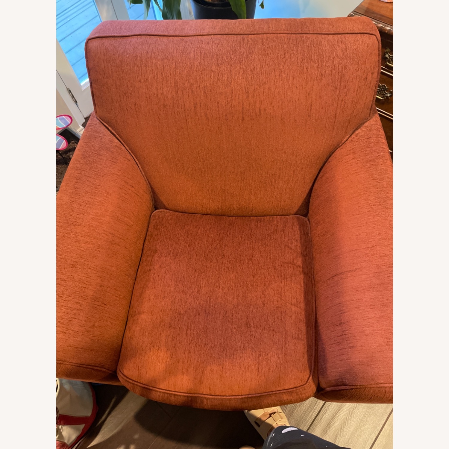 Crate & Barrel Wine Armchair  - image-3