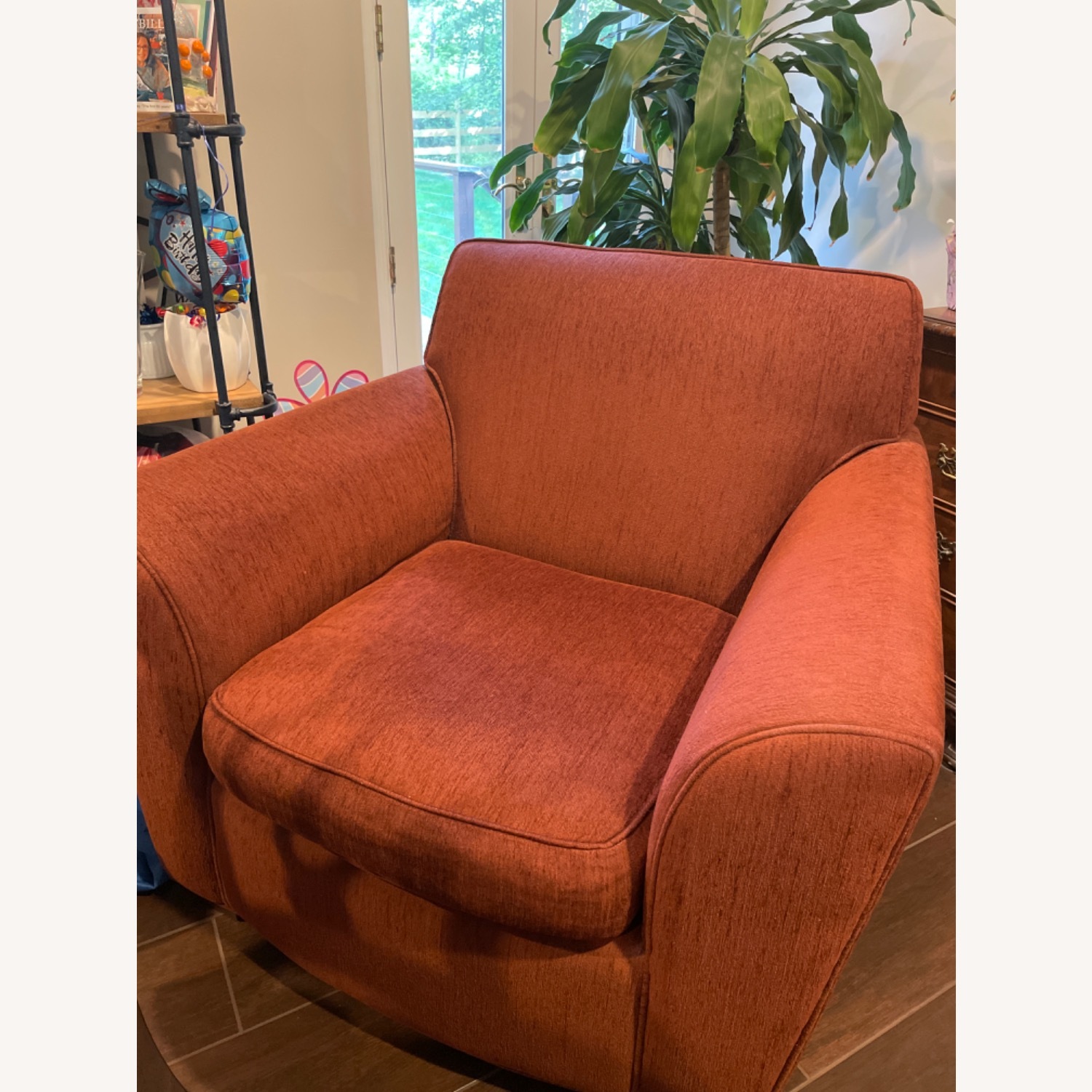 Crate & Barrel Wine Armchair  - image-1