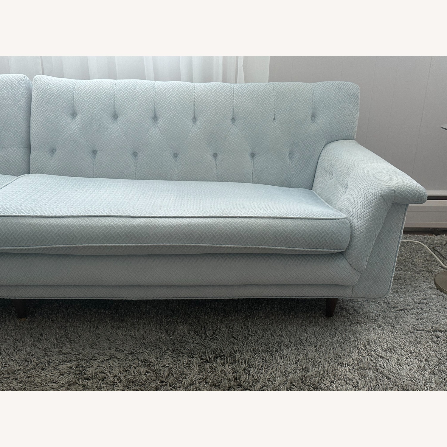 Vintage/Antique Finds Blue 2 Piece Sectional - image-3
