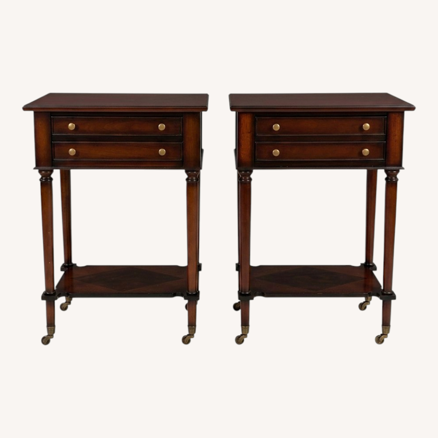 The Bombay Company Wood Side Tables - image-0