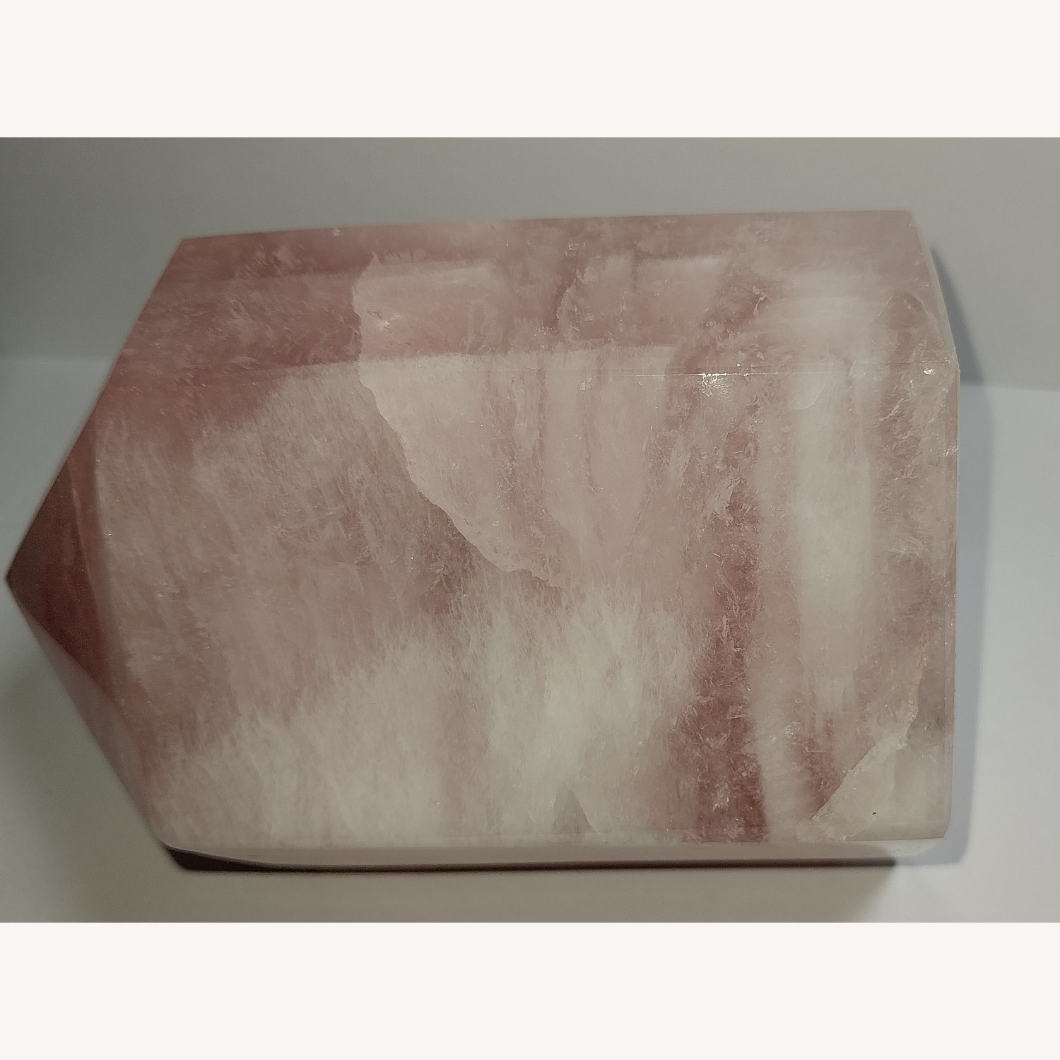 Rose Quartz Crystal Tower - image-8