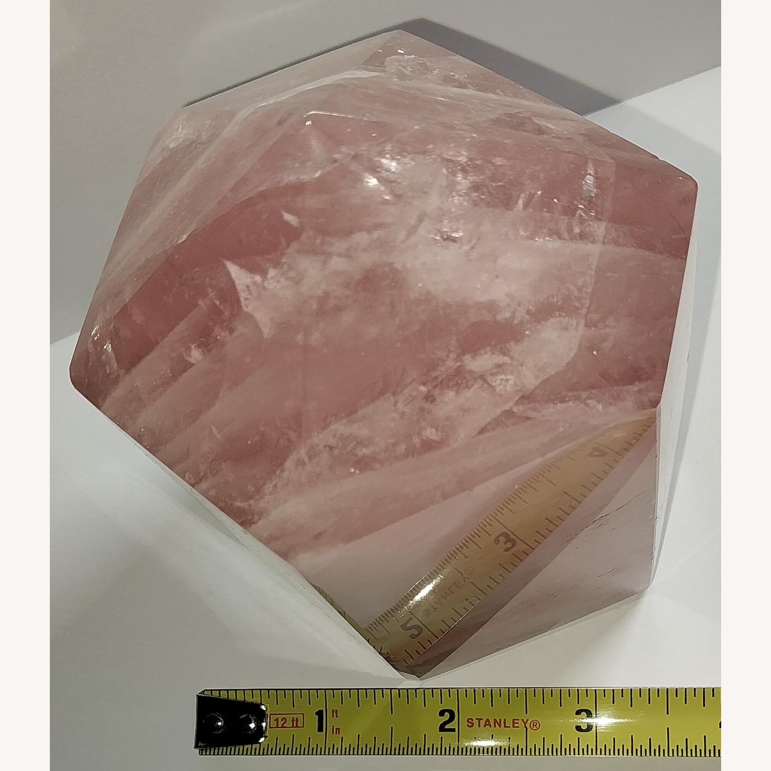 Rose Quartz Crystal Tower - image-4
