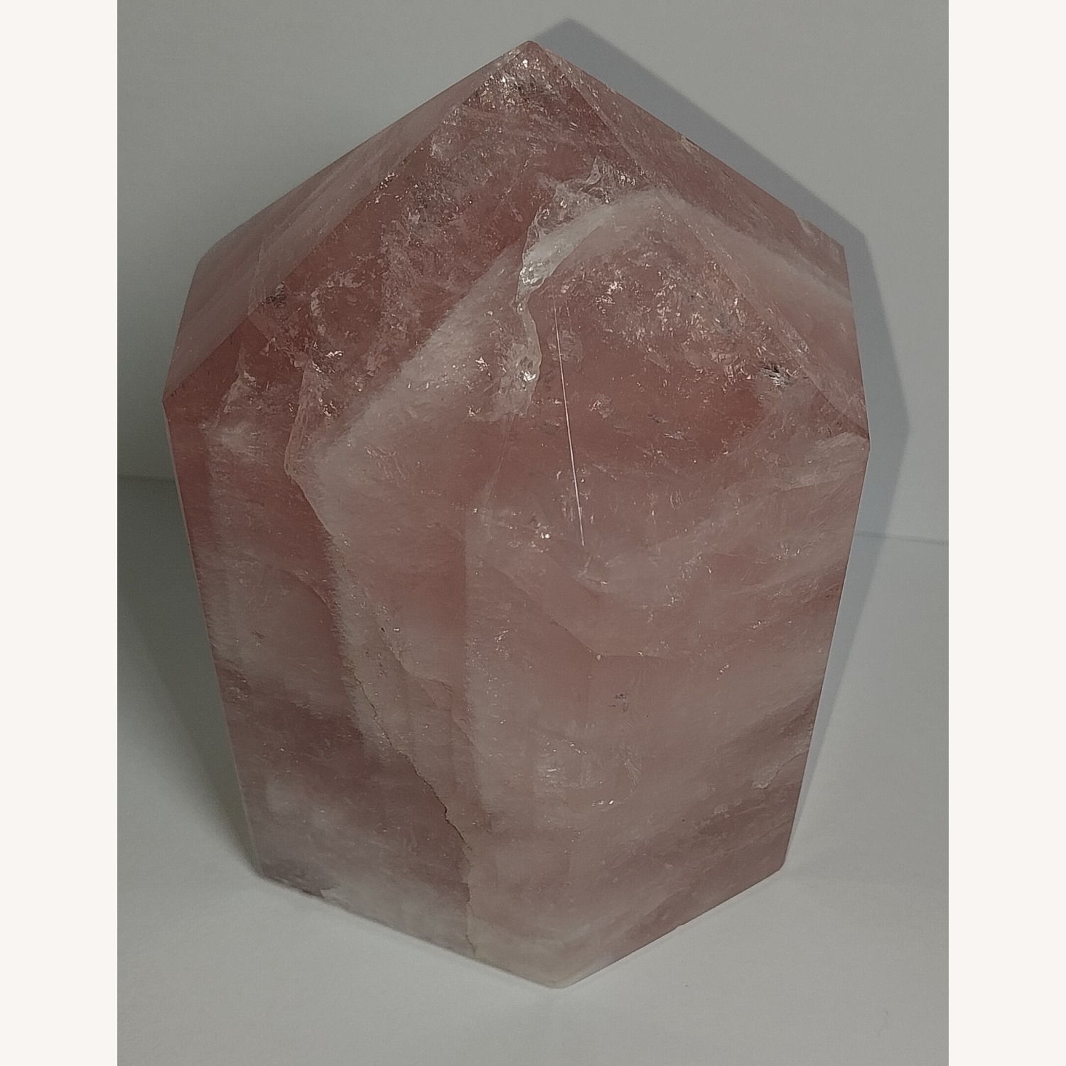 Rose Quartz Crystal Tower - image-2
