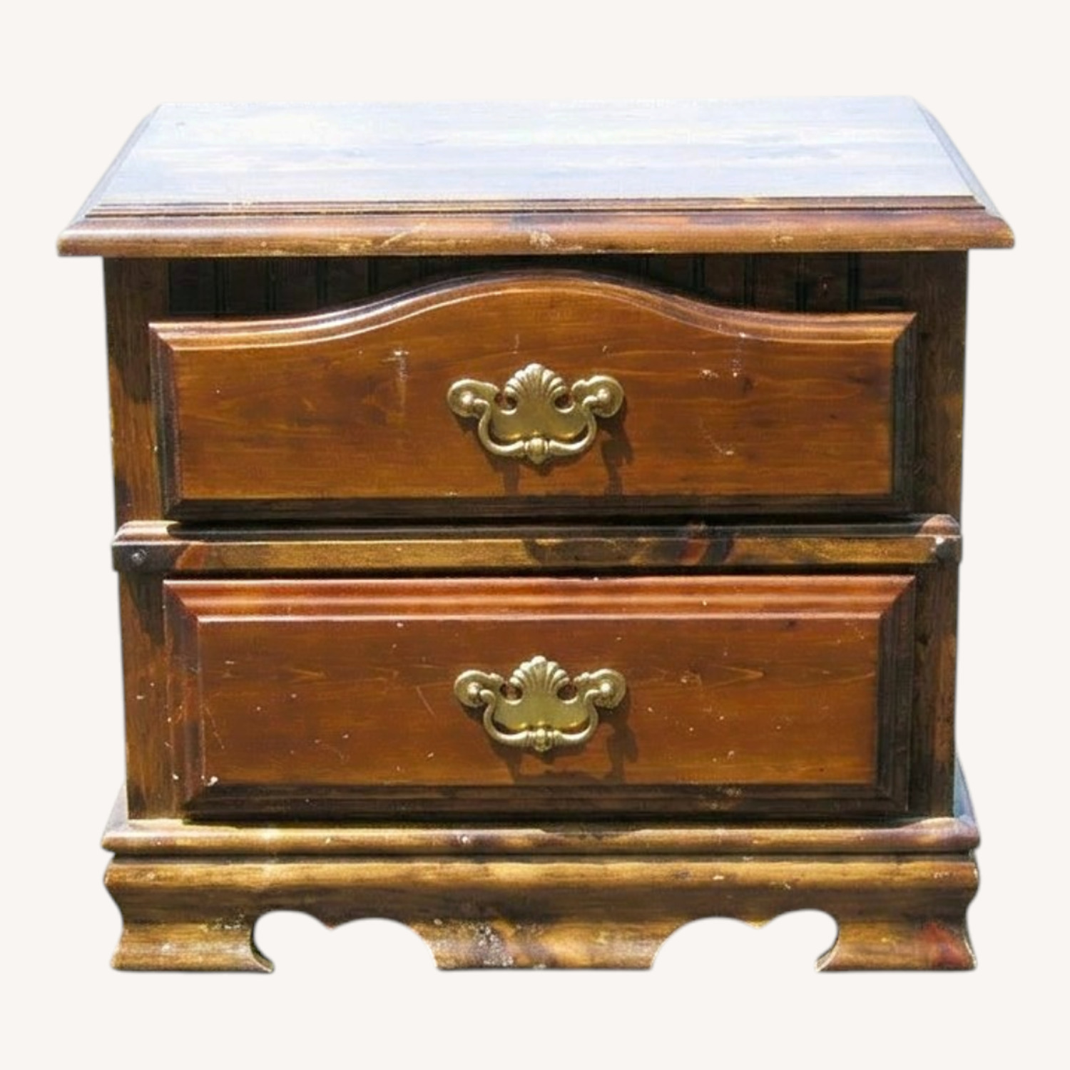 VTG Pair of Nightstands - image-0