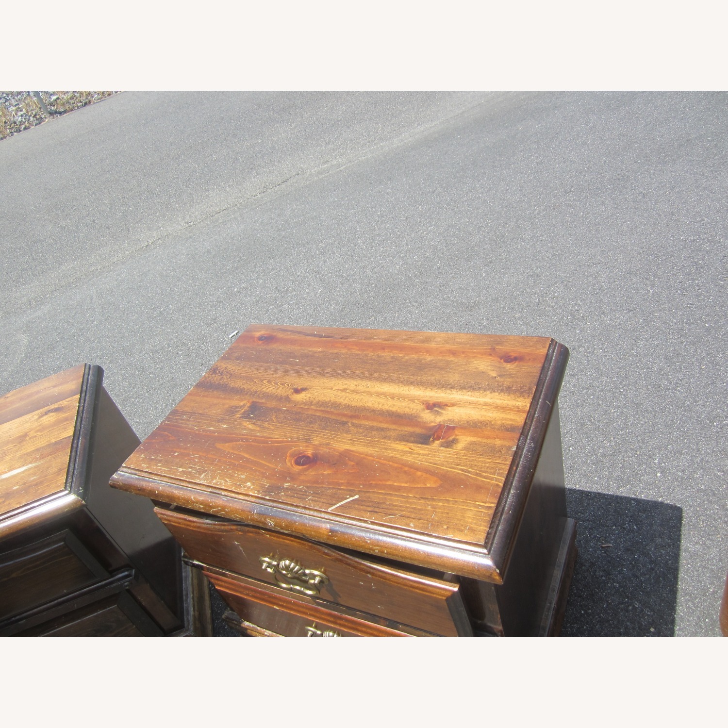 VTG Pair of Nightstands - image-2