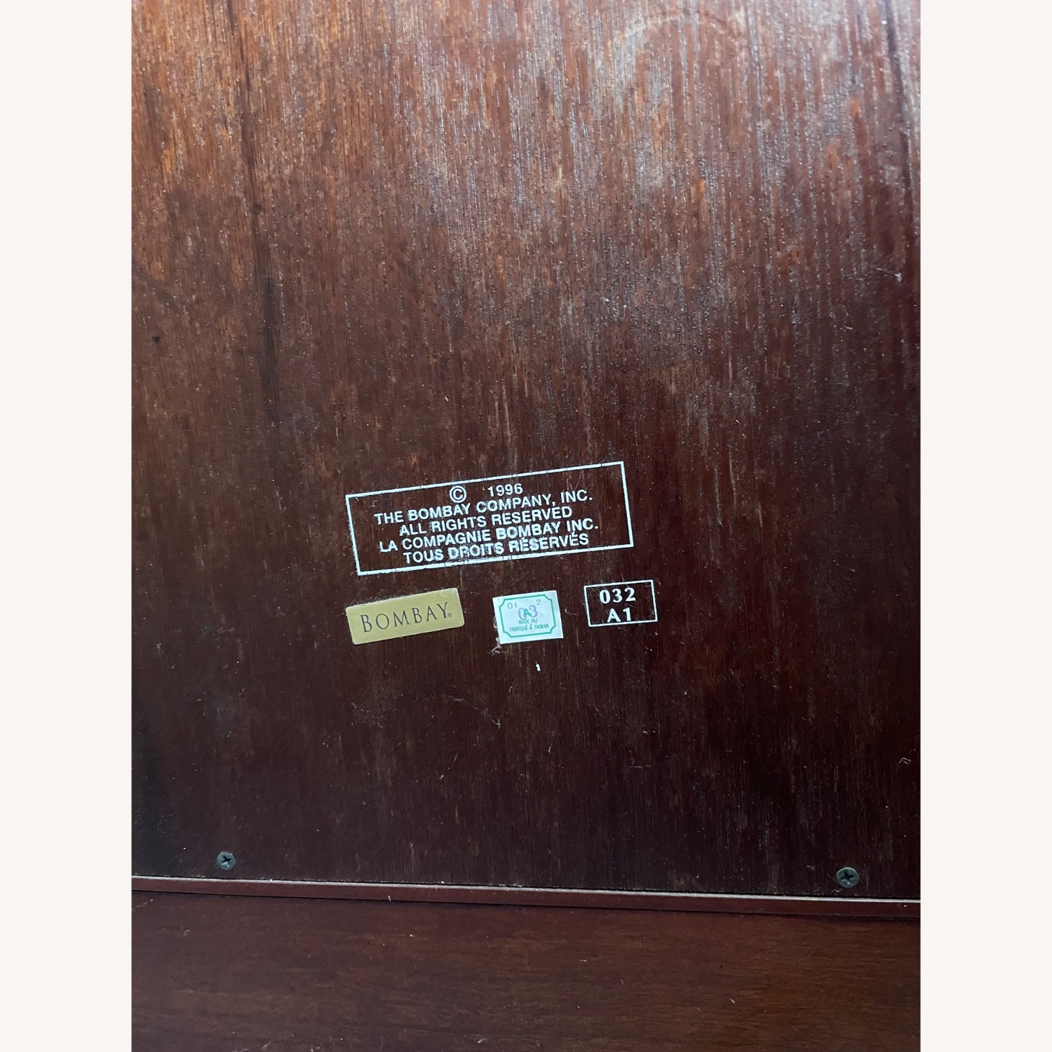 The Bombay Company Wood Side Table - image-7