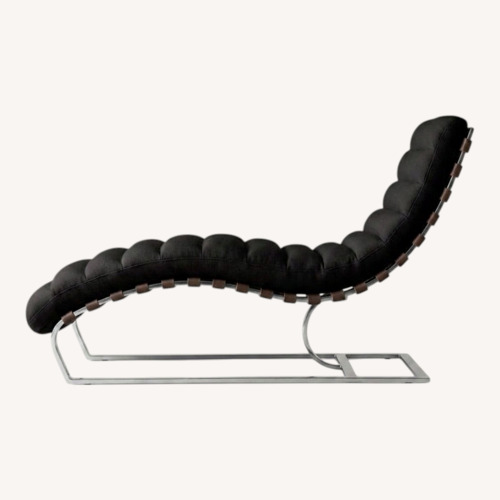 Used Restoration Hardware Oviedo Leather Chaise for sale on AptDeco