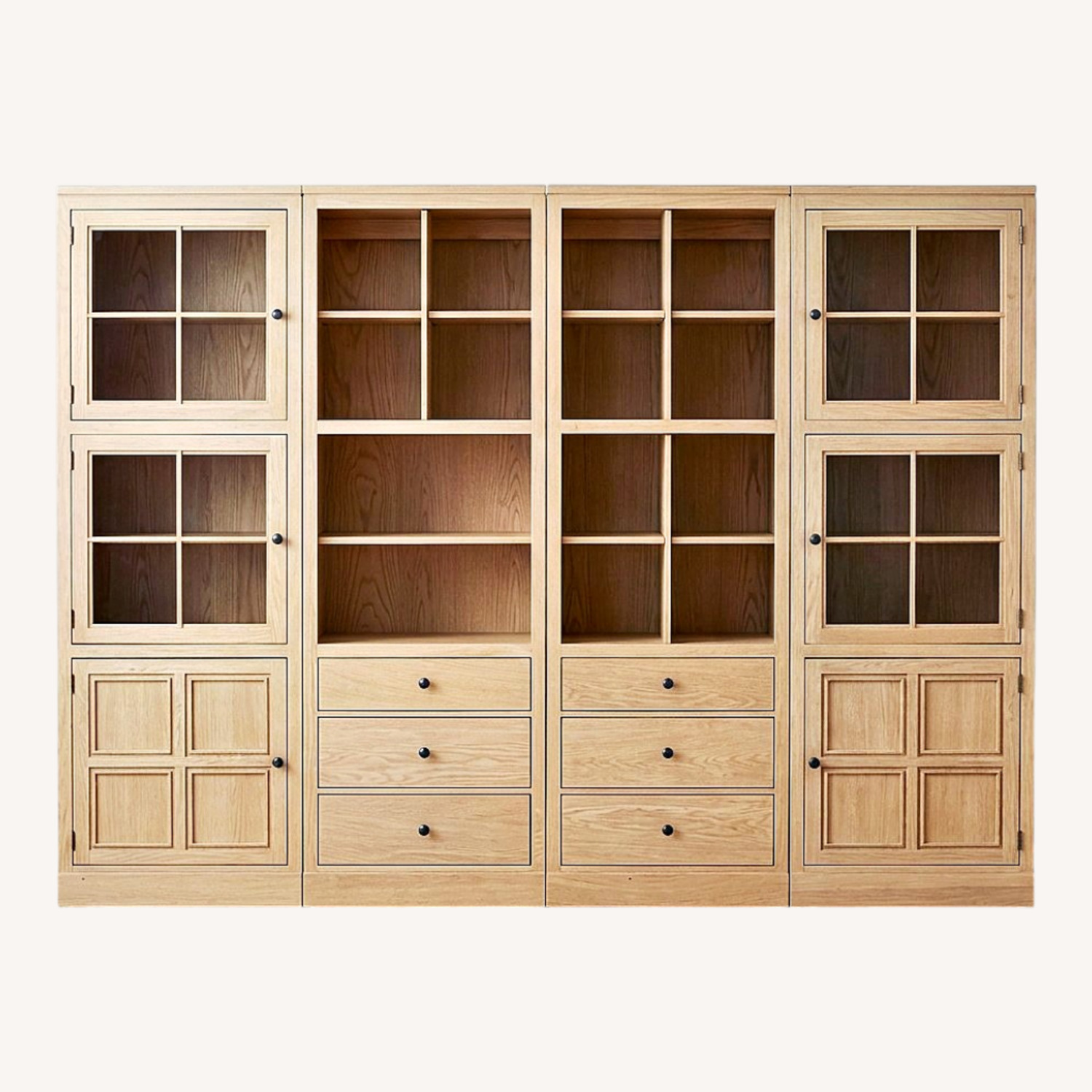 Drexel Studio Natural Wood Wall Unit - image-0