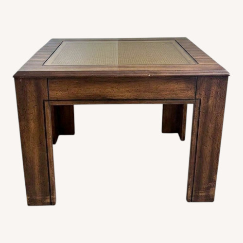 Used Contemporary Wood Side Table for sale on AptDeco