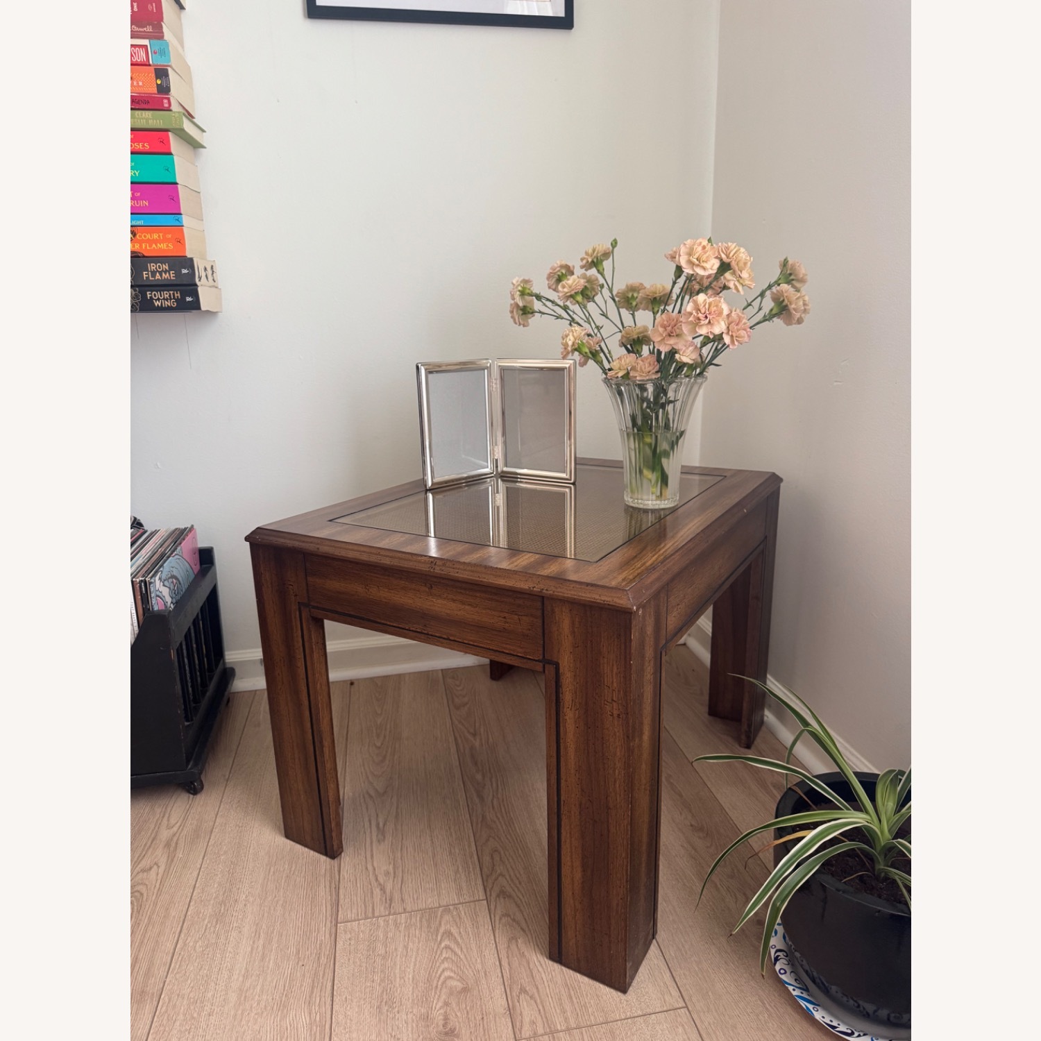 Contemporary Wood Side Table - image-6