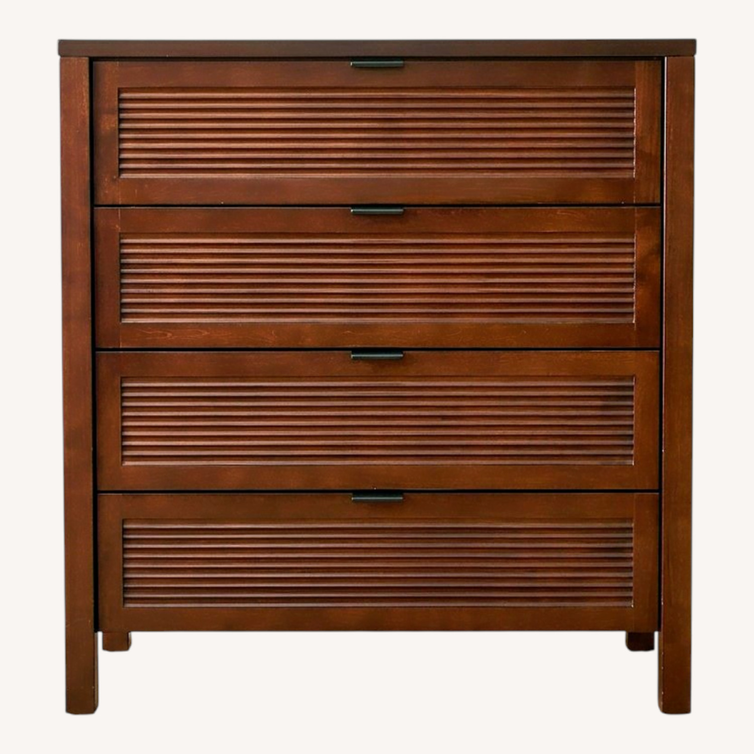Crate & Barrel Ribbed Front Dresser - image-0