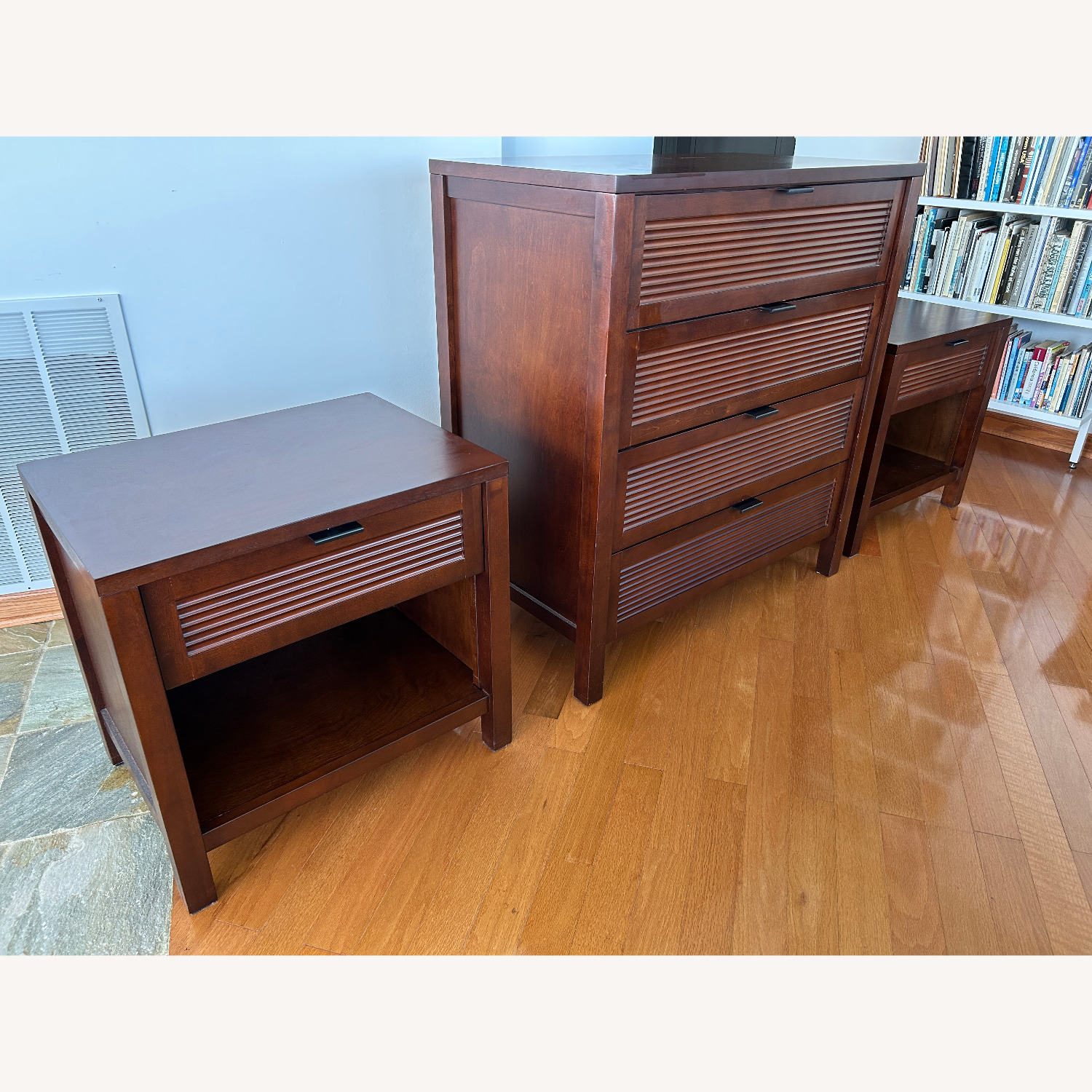 Crate & Barrel Ribbed Front Dresser - image-2