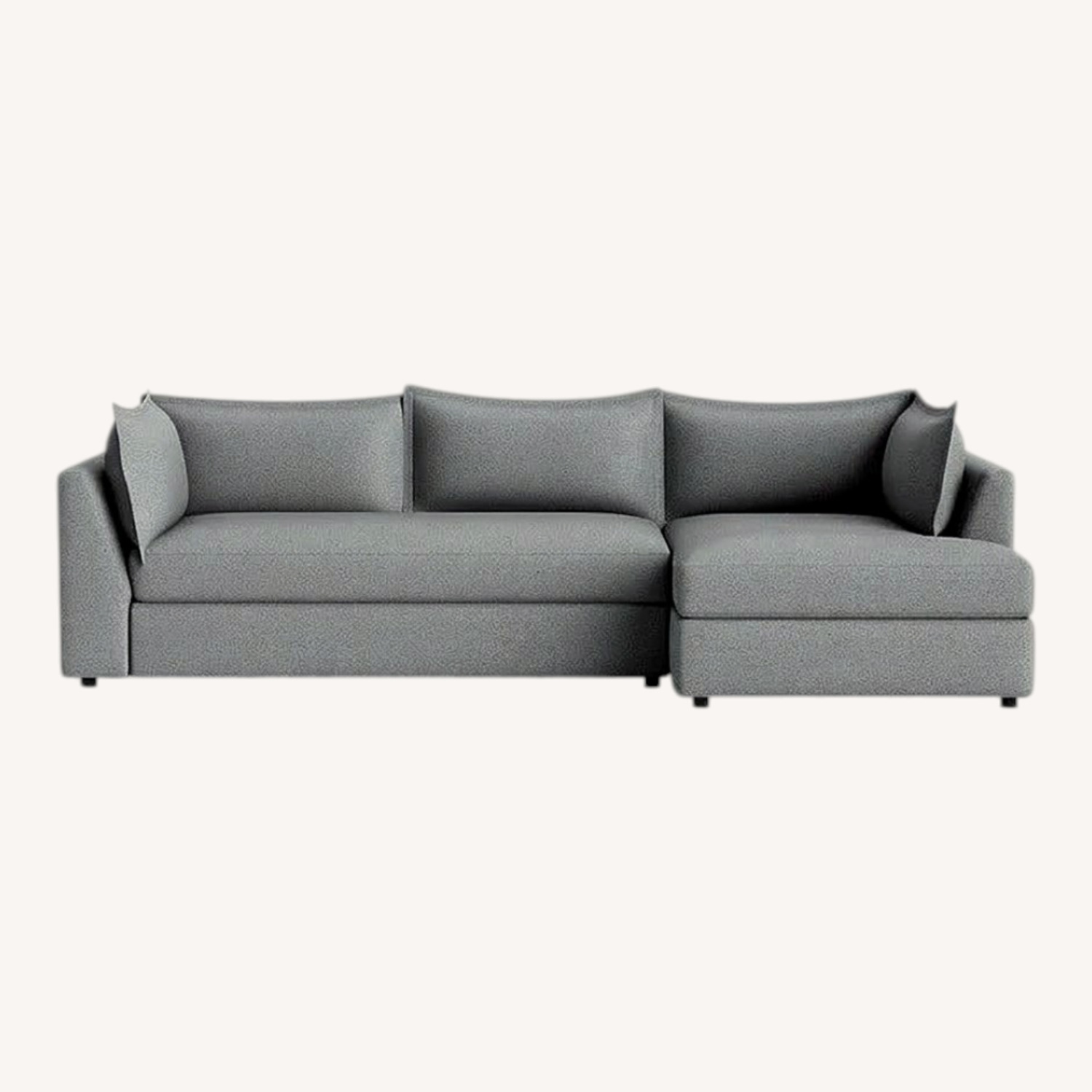 Joybird Wilder Light Gray Fabric Sleeper Sofa - image-0