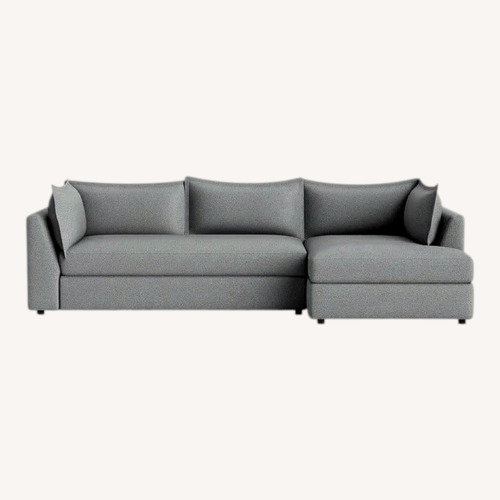 Used Joybird Wilder Light Gray Fabric Sleeper Sofa for sale on AptDeco
