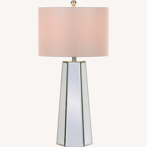 Used Safavieh Modern and Beauitful Set of 2 Mirrored Lamps for sale on AptDeco