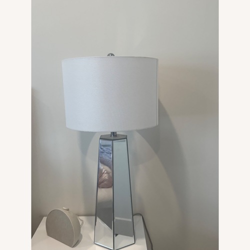 Used Safavieh Modern and Beauitful Set of 2 Mirrored Lamps for sale on AptDeco