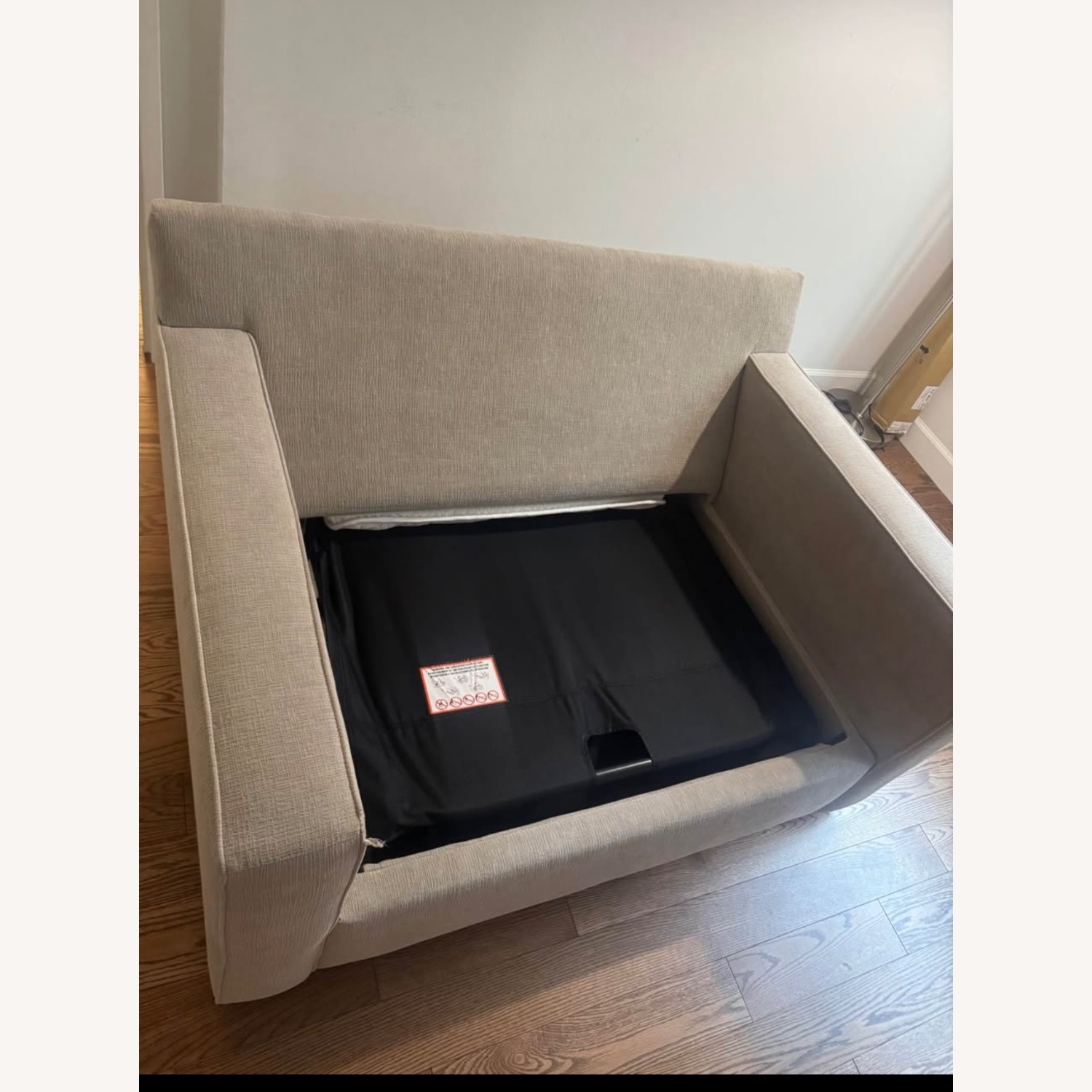 Macy’s Radley 54" Chair Bed - image-2