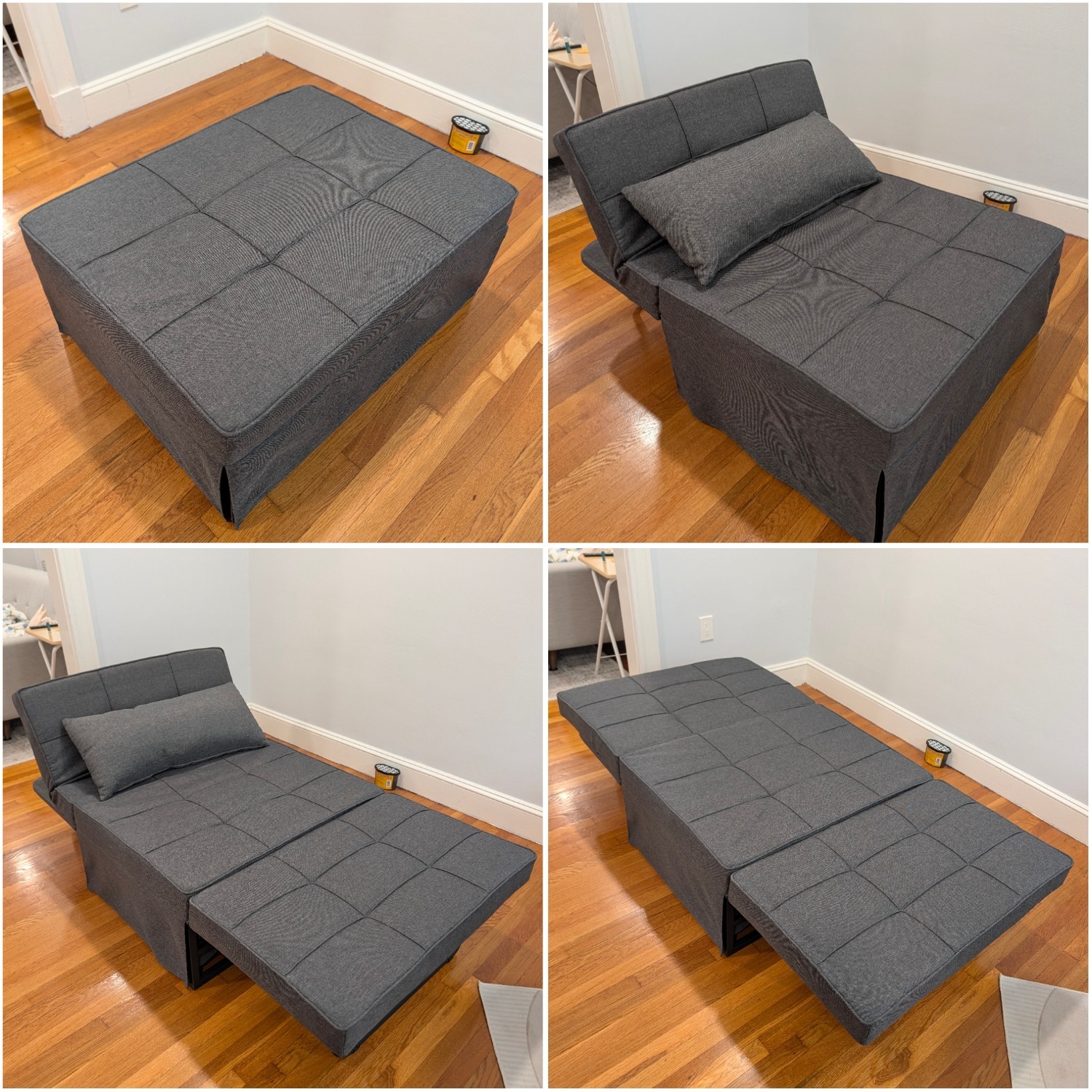 Amazon Versatile 4-in-1 Convertible Ottoman Bed - image-1