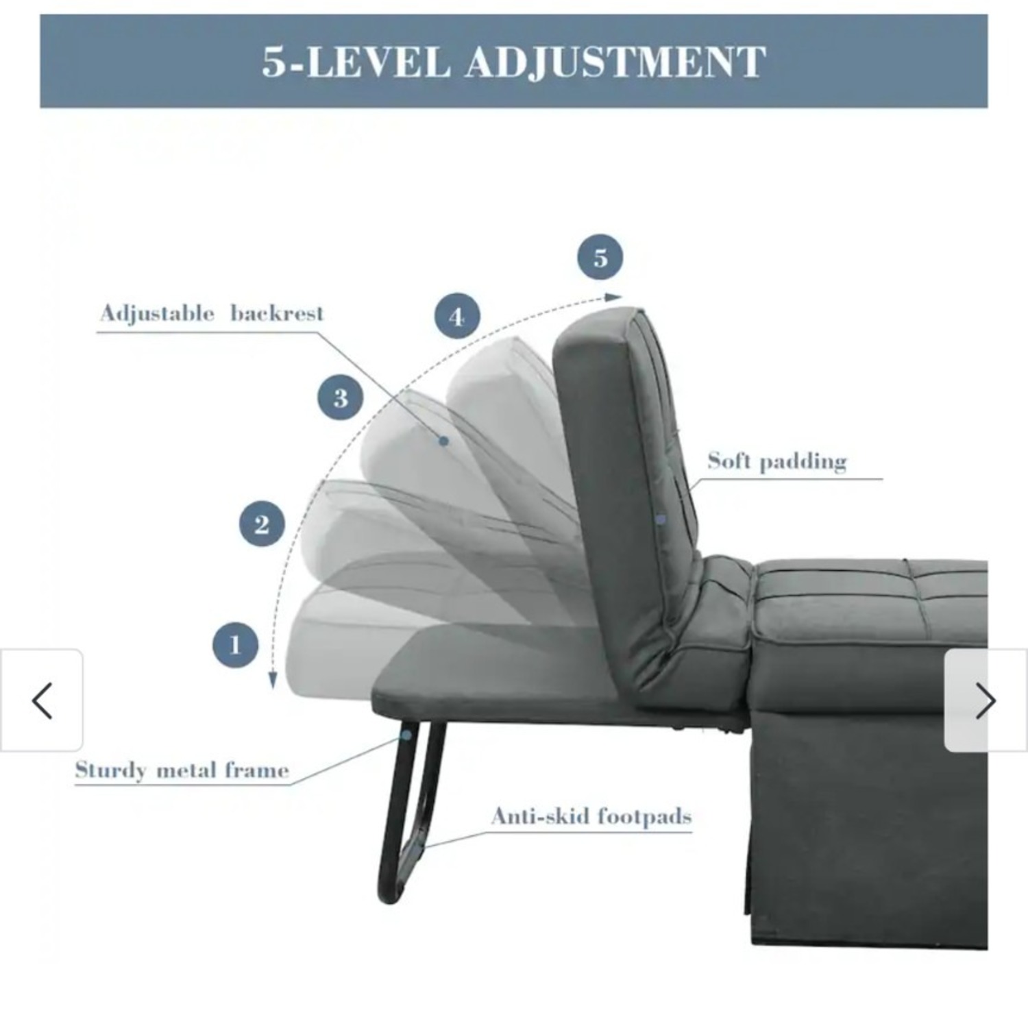 Amazon Versatile 4-in-1 Convertible Ottoman Bed - image-6