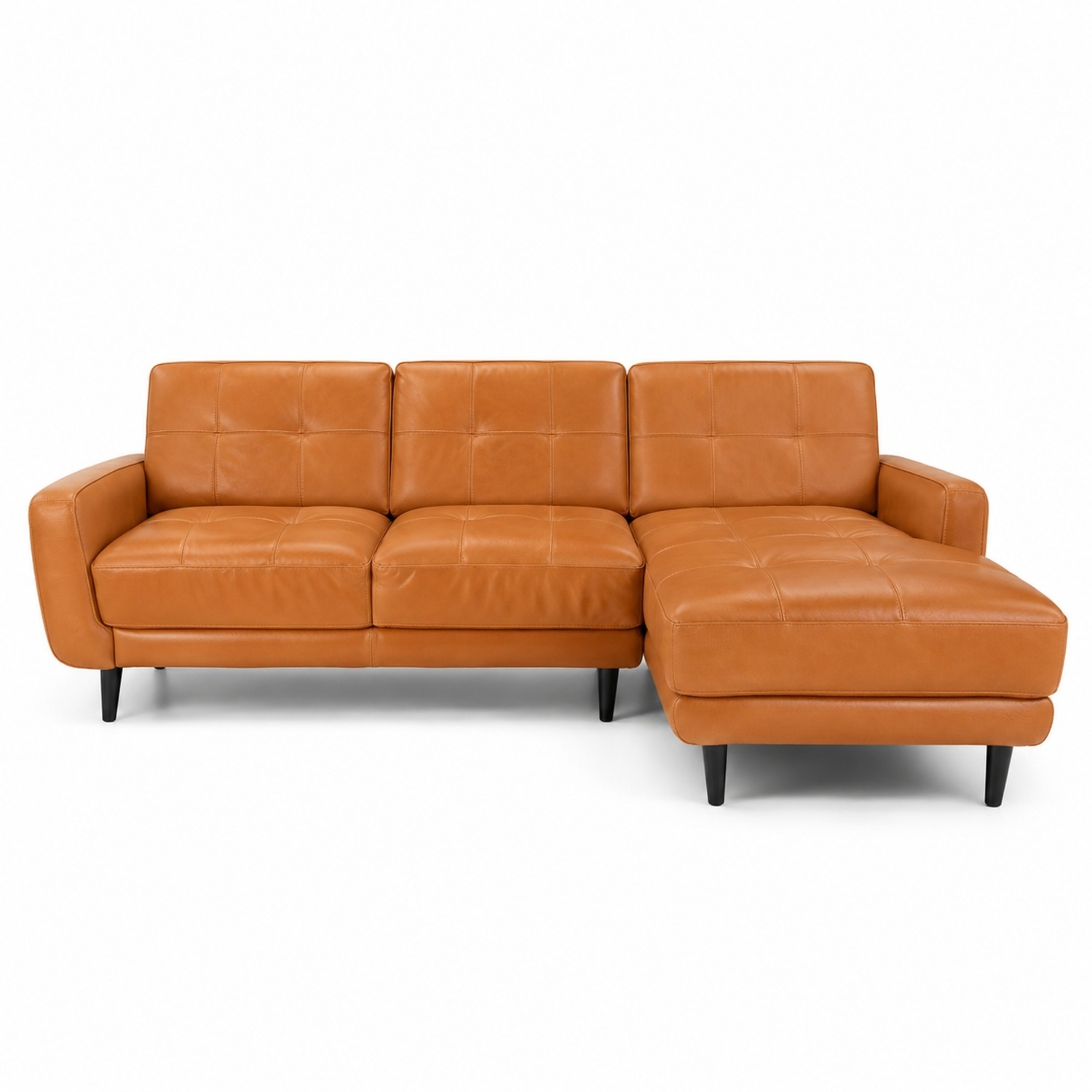 Bloomingdales Chateau D'ax Leather Sectional   - image-5