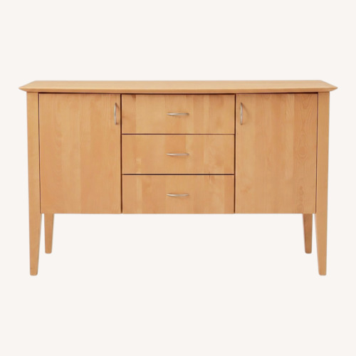 Used Dinec Birch Series Natural Wood Sideboard for sale on AptDeco