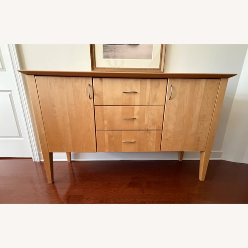 Used Dinec Birch Series Natural Wood Sideboard for sale on AptDeco