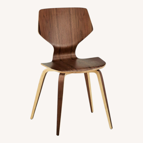 Used Room & Board Pike Walnut Dining Chair Set for sale on AptDeco