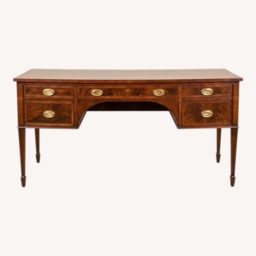 Used Hekman Furniture Dark Brown Wood Desk for sale on AptDeco