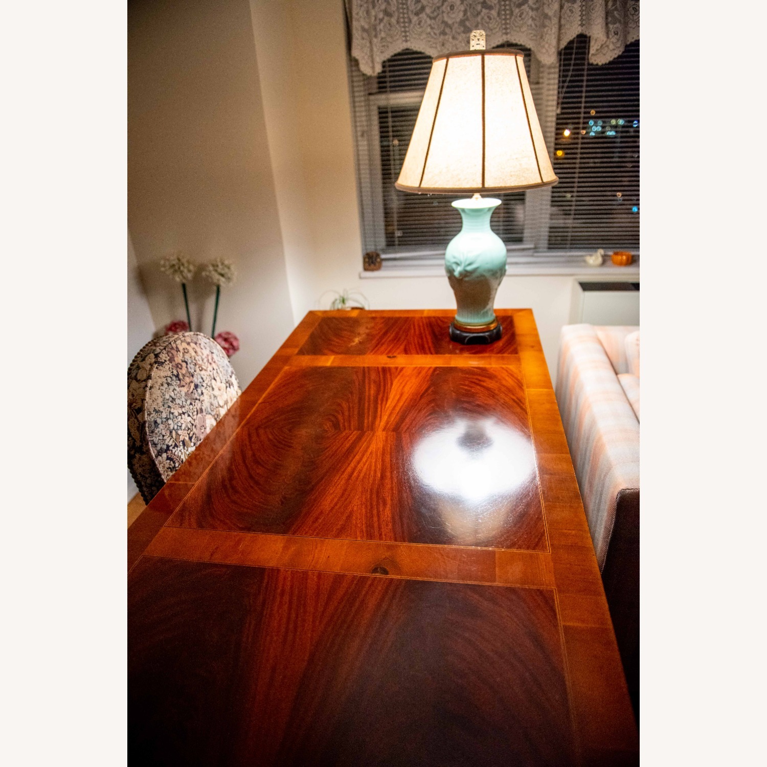 Hekman Furniture Dark Brown Wood Desk - image-6