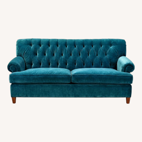 Used William Sofa Vance Teal for sale on AptDeco