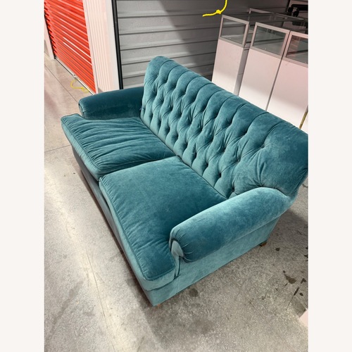 Used William Sofa Vance Teal  for sale on AptDeco